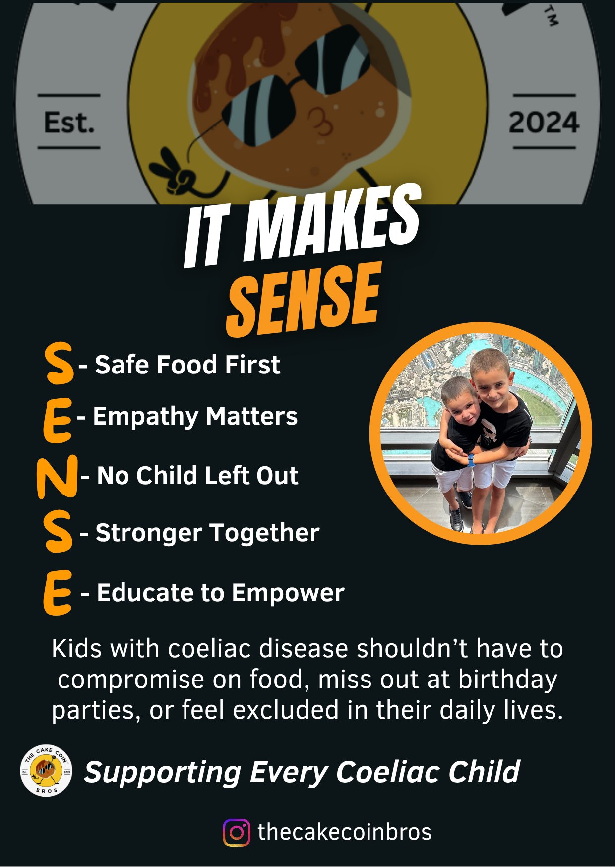 It Makes Sense campaign poster