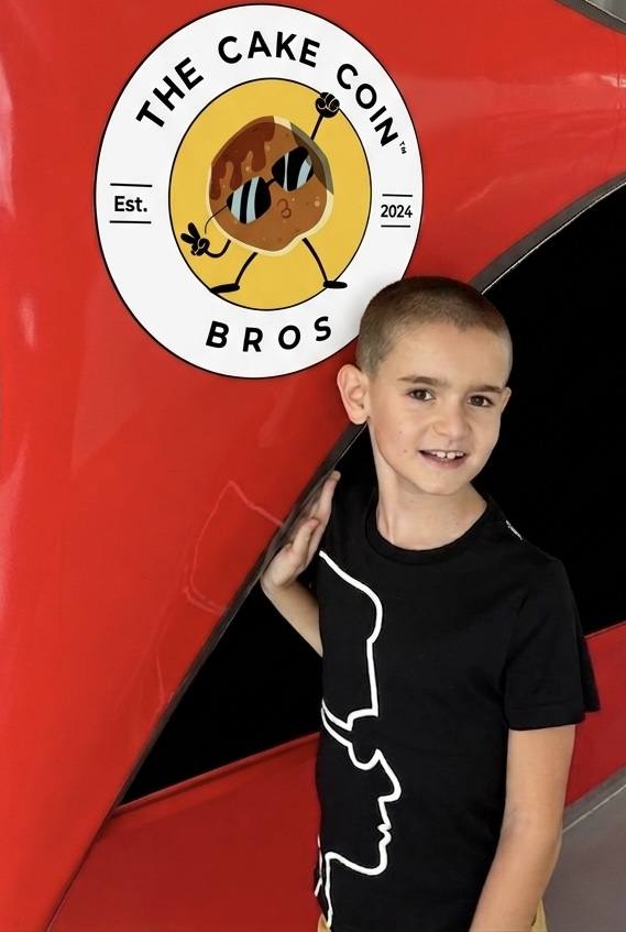 Aaron Lederer, Co-Founder of The Cake Coin Bros, at Ferrari World Abu Dhabi